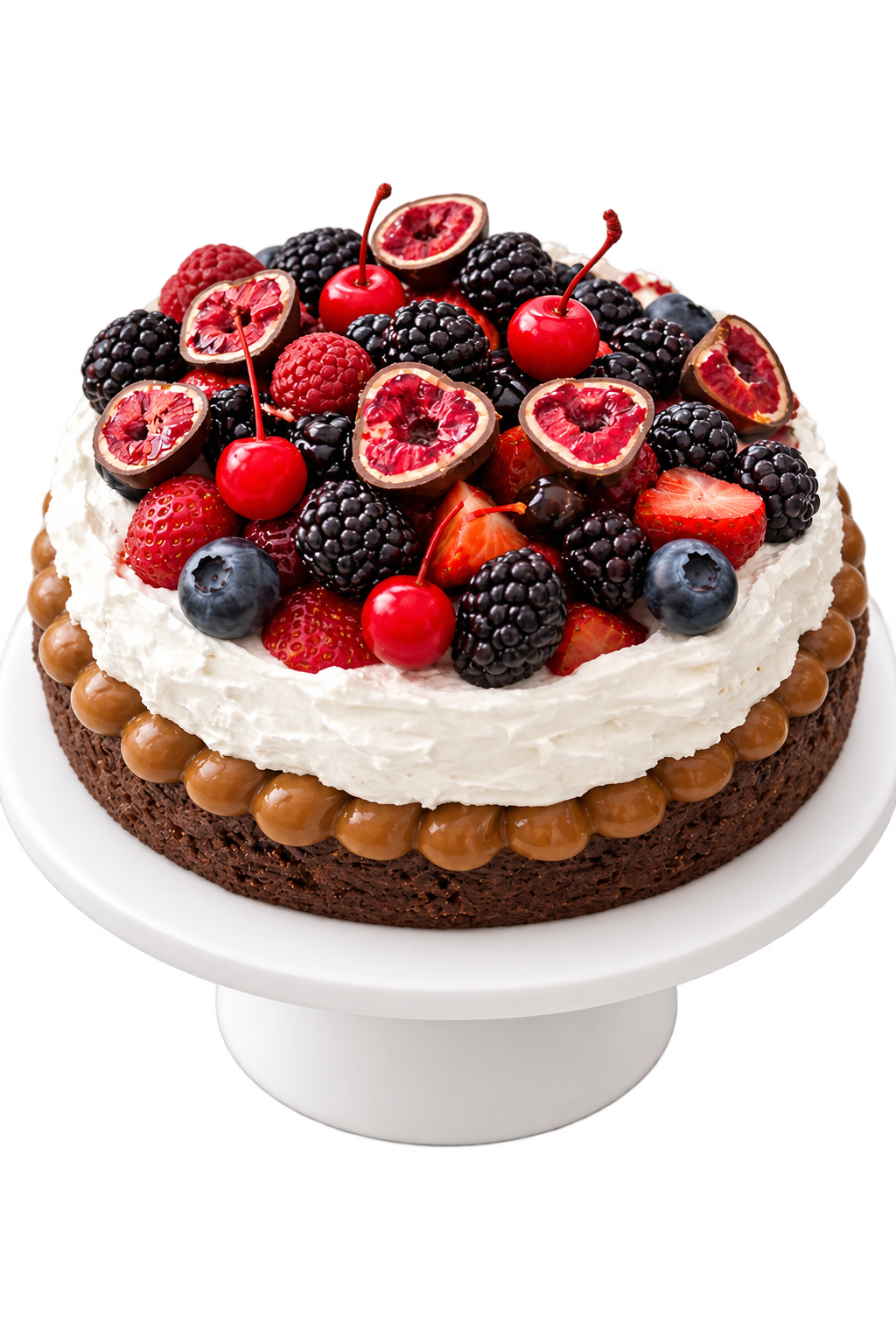 Brownie de frutos rojos de Nuit para venta mayorista